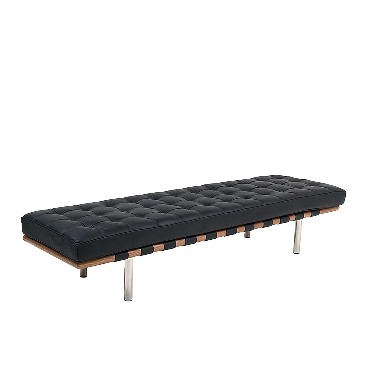 Ludwig Mies van der Rohe Barcelona Reproduction Bench