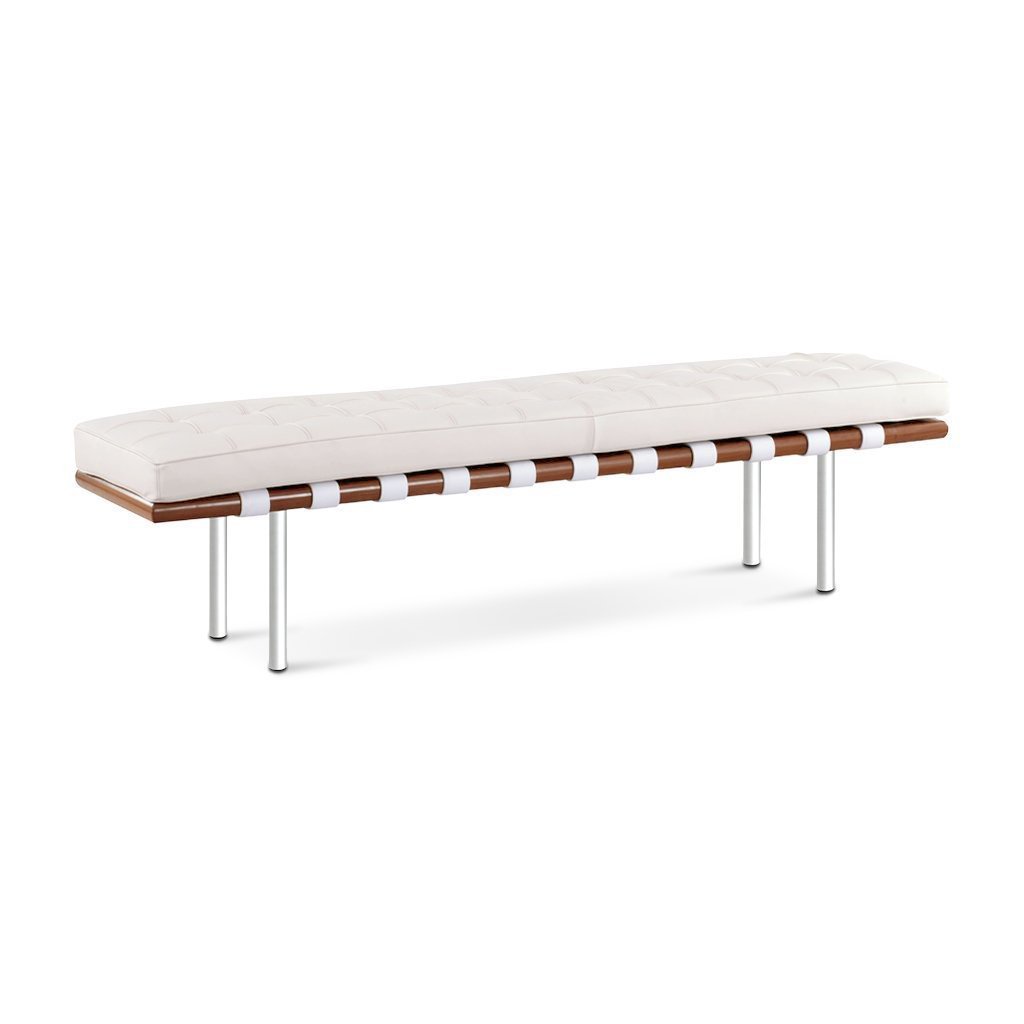 Ludwig Mies van der Rohe Barcelona Reproduction Bench