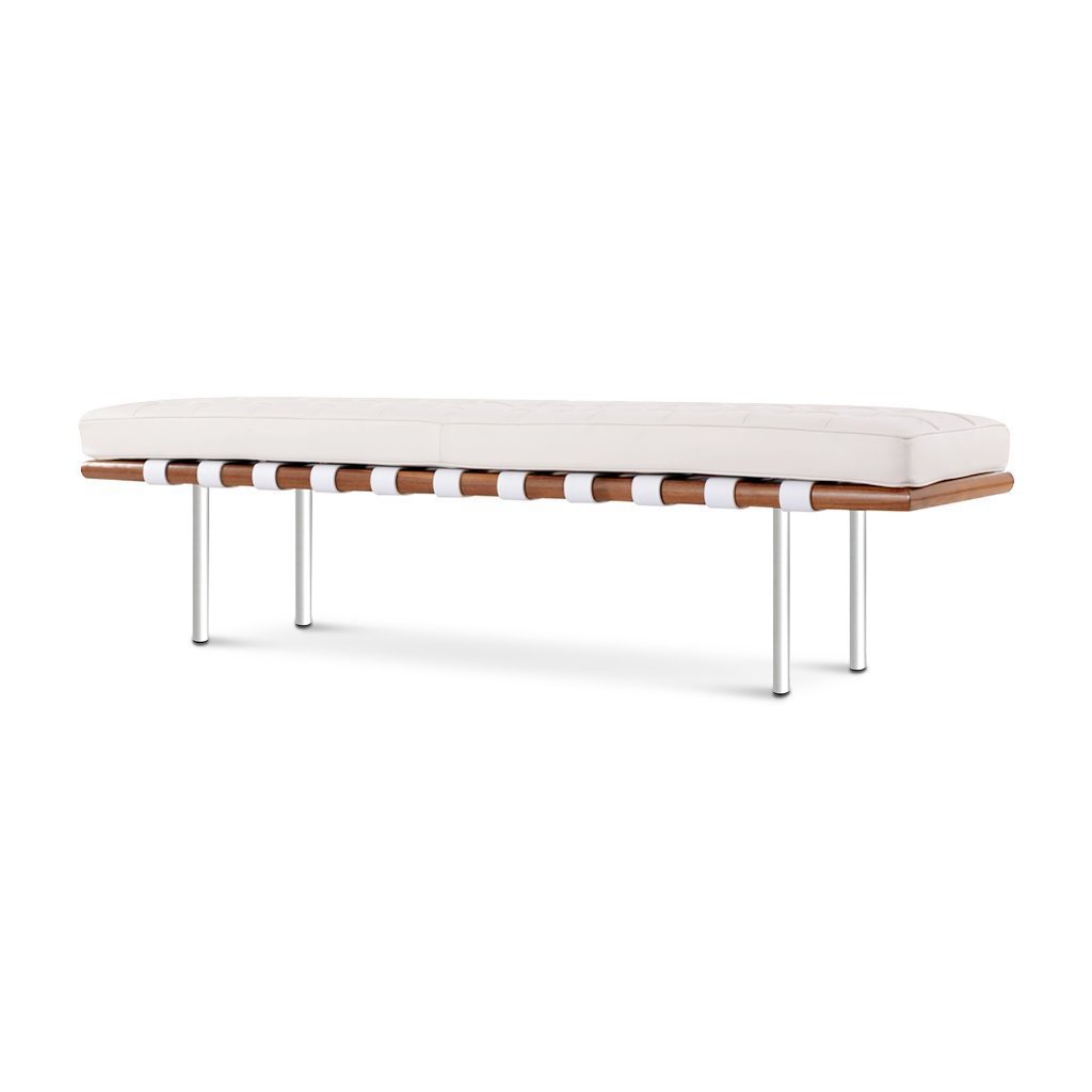 Ludwig Mies van der Rohe Barcelona Reproduction Bench