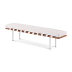 Ludwig Mies van der Rohe Barcelona Reproduction Bench