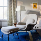 Eero Saarinen Womb Chair Reproduction with Ottoman