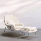 Eero Saarinen Womb Chair Reproduction with Ottoman