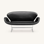 Arne Jacobsen Swan Reproduction 2 Seater Sofa