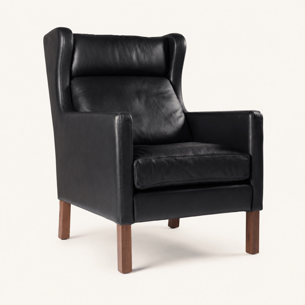 Børge Mogensen Model 2204 Wing Reproduction Lounge Chair