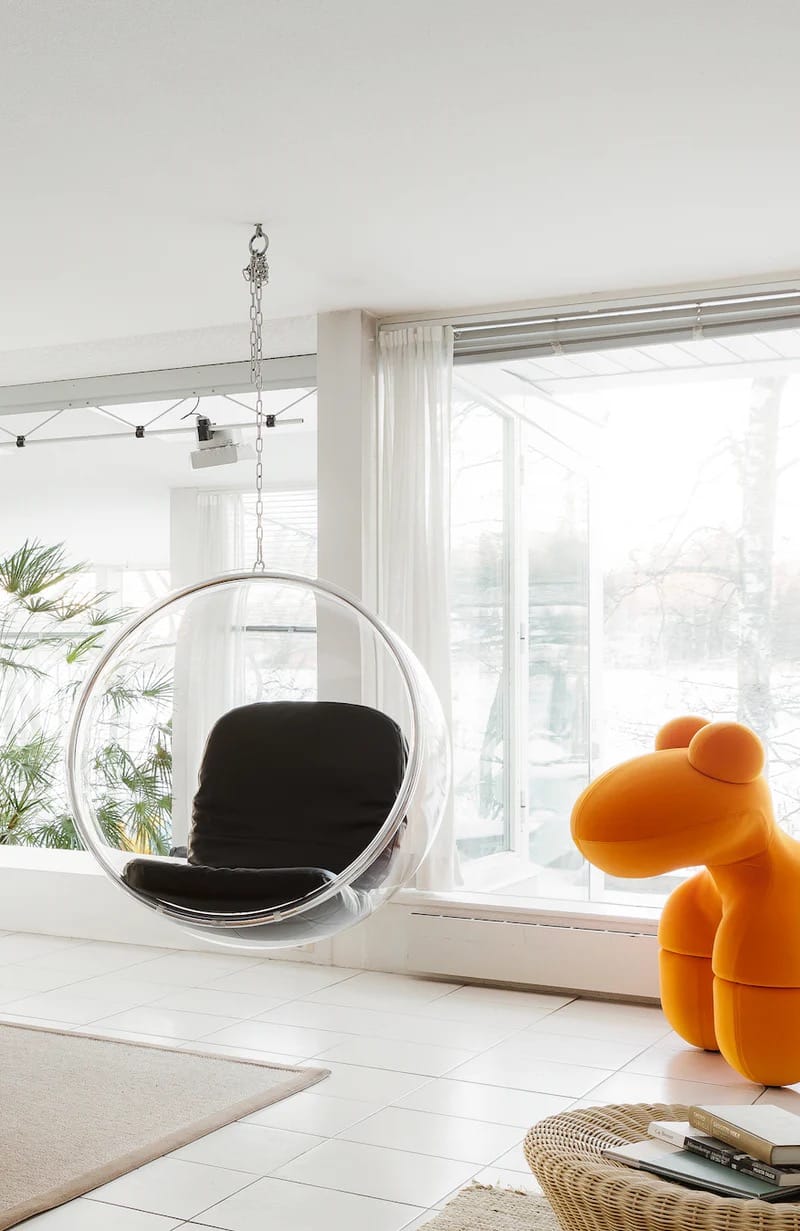 Eero Aarnio Bubble Reproduction Hanging Chair