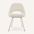 Eero Saarinen Conference Reproduction Side Chair with Metal Legs