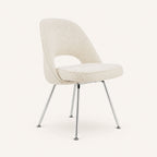 Eero Saarinen Conference Reproduction Side Chair with Metal Legs