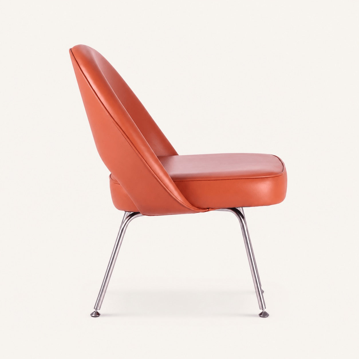 Eero Saarinen Conference Reproduction Side Chair with Metal Legs