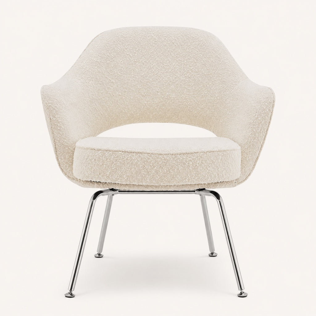 Eero Saarinen Executive Armchair with Metal Legs