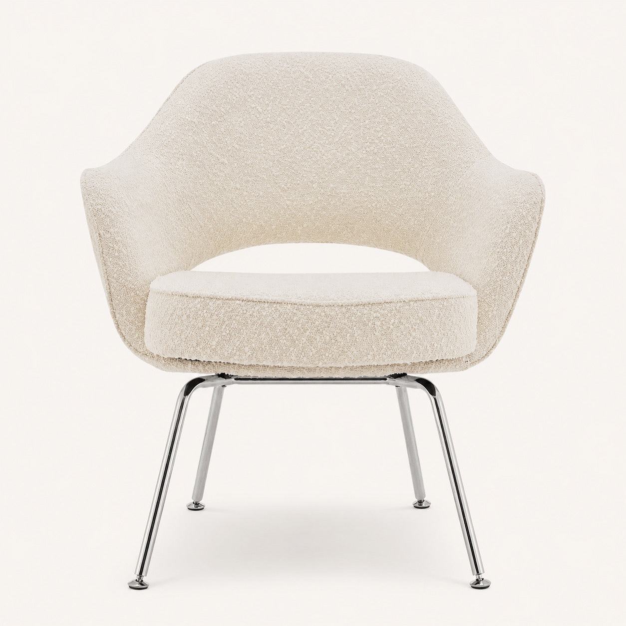 Eero Saarinen Executive Armchair with Metal Legs