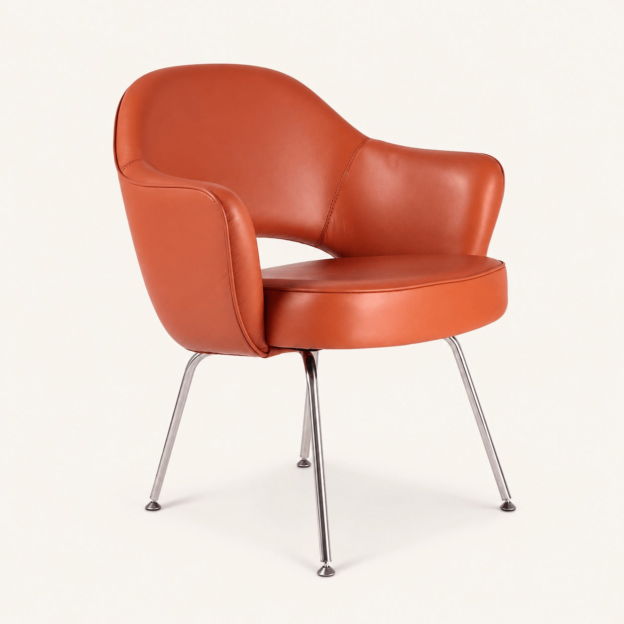 Eero Saarinen Executive Armchair with Metal Legs