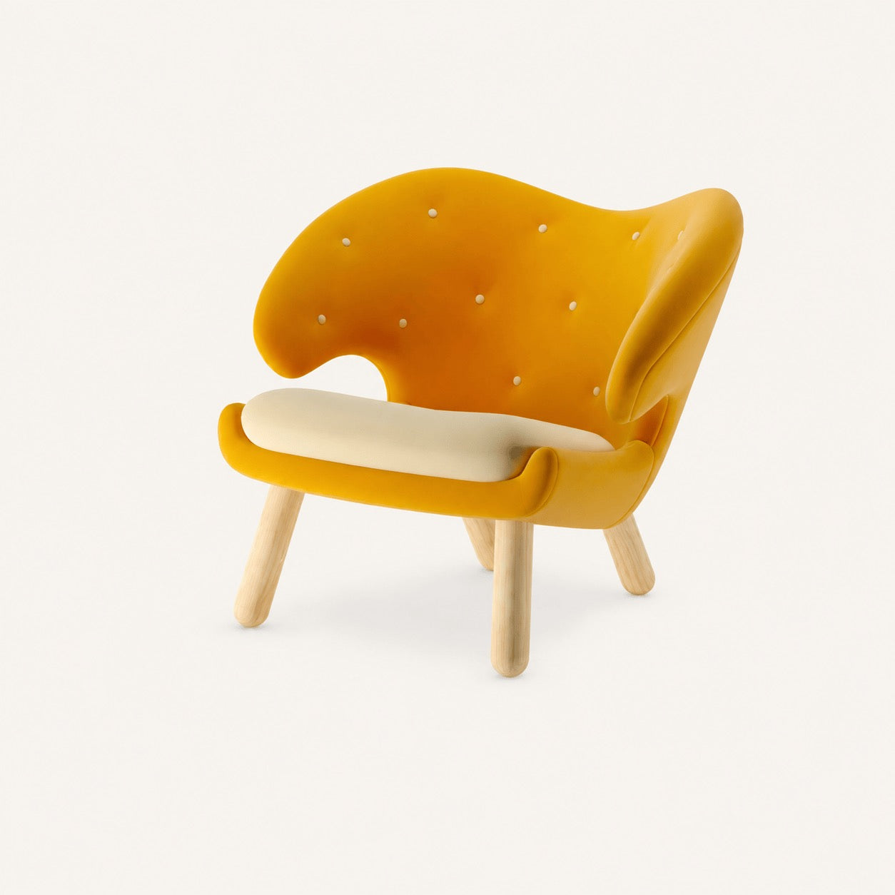 Finn Juhl Pelican Reproduction Lounge Chair