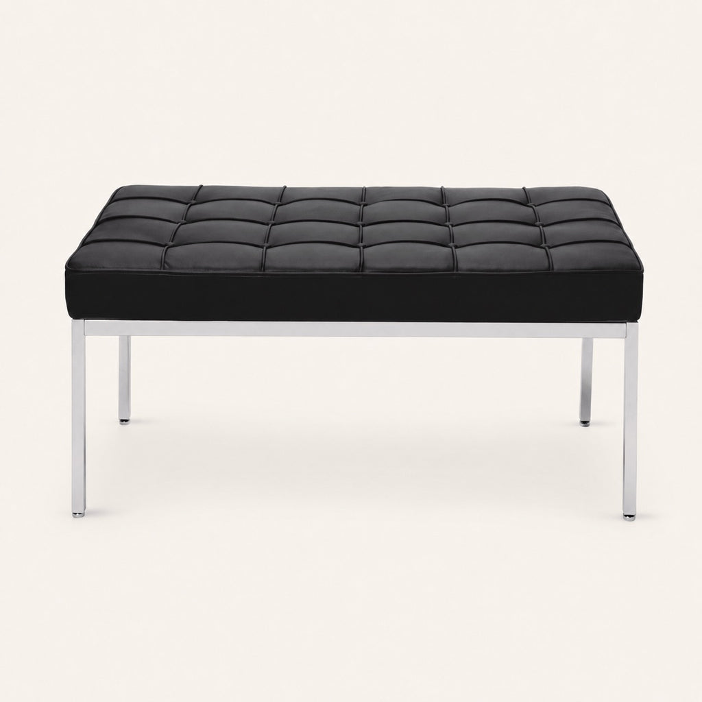 Florence Knoll Reproduction 2 Seater Bench