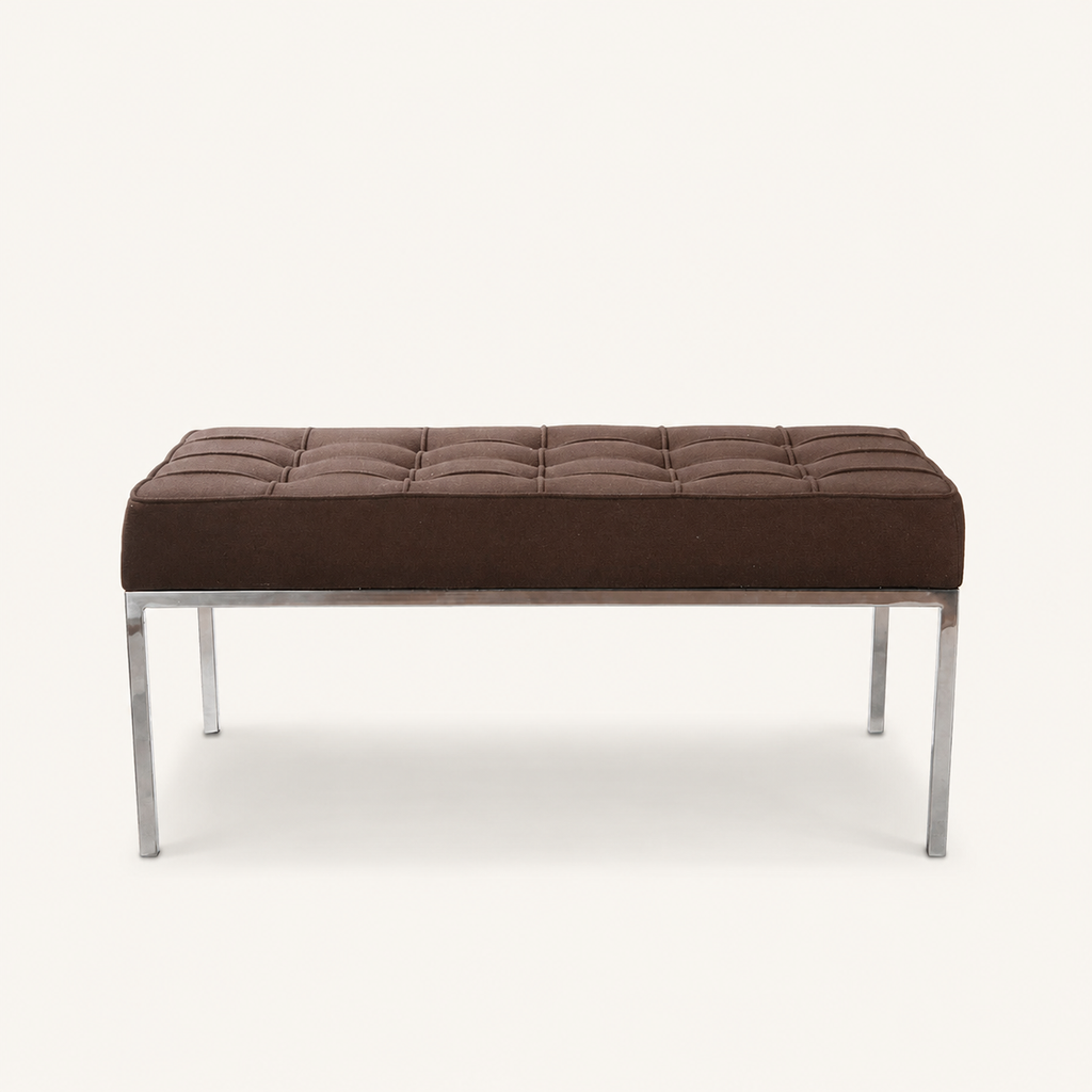 Florence Knoll Reproduction 2 Seater Bench