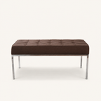 Florence Knoll Reproduction 2 Seater Bench