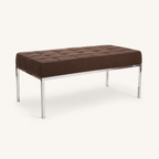 Florence Knoll Reproduction 2 Seater Bench