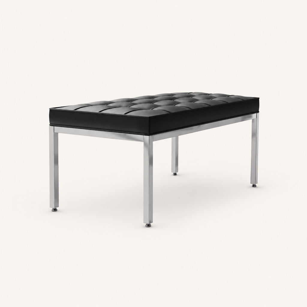Florence Knoll Reproduction 2 Seater Bench