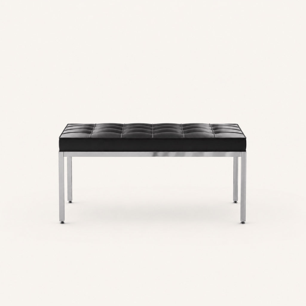 Florence Knoll Reproduction 2 Seater Bench