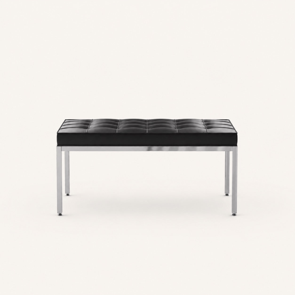 Florence Knoll Reproduction 2 Seater Bench