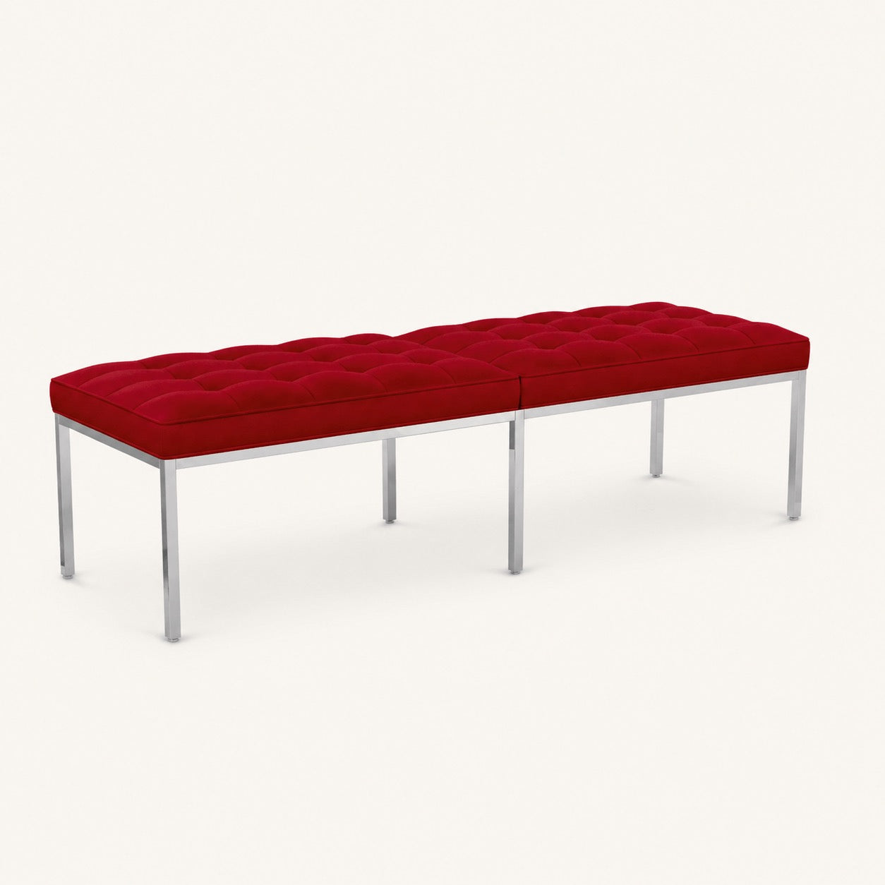 Florence Knoll Reproduction 3 Seater Bench