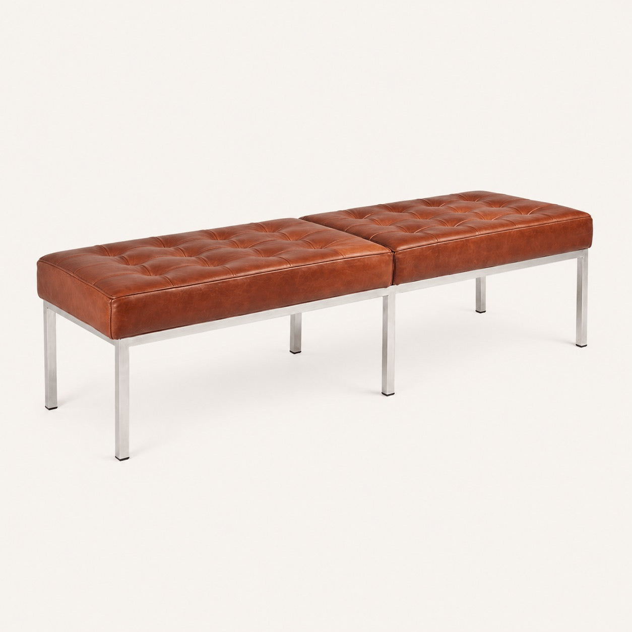 Florence Knoll Reproduction 3 Seater Bench