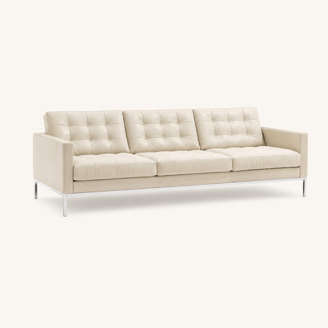 Florence Knoll Reproduction 3 Seater Sofa
