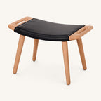 Hans J. Wegner Papa Bear Reproduction Ottoman