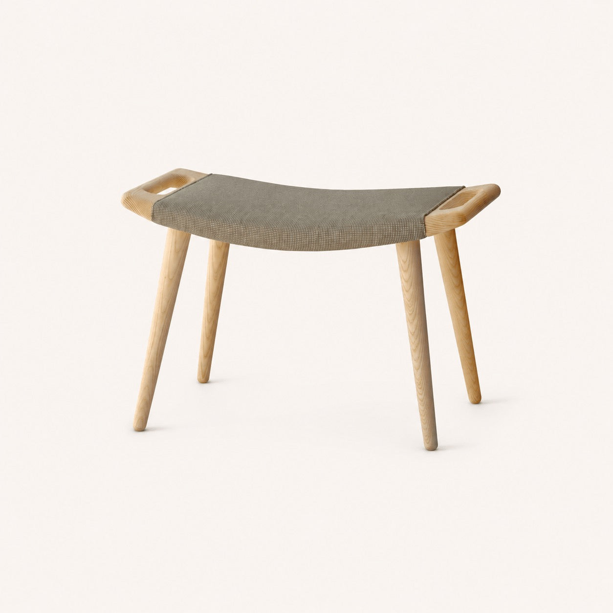 Hans J. Wegner Papa Bear Reproduction Ottoman