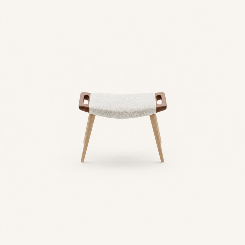 Hans J. Wegner Papa Bear Reproduction Ottoman
