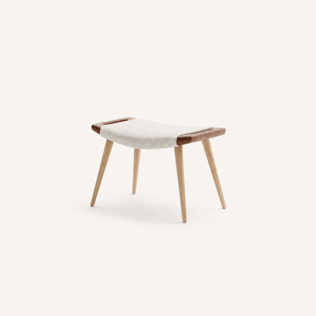 Hans J. Wegner Papa Bear Reproduction Ottoman
