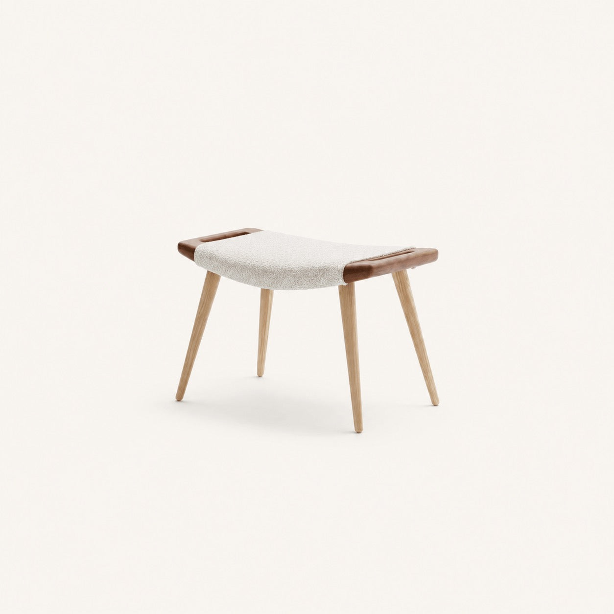 Hans J. Wegner Papa Bear Reproduction Ottoman