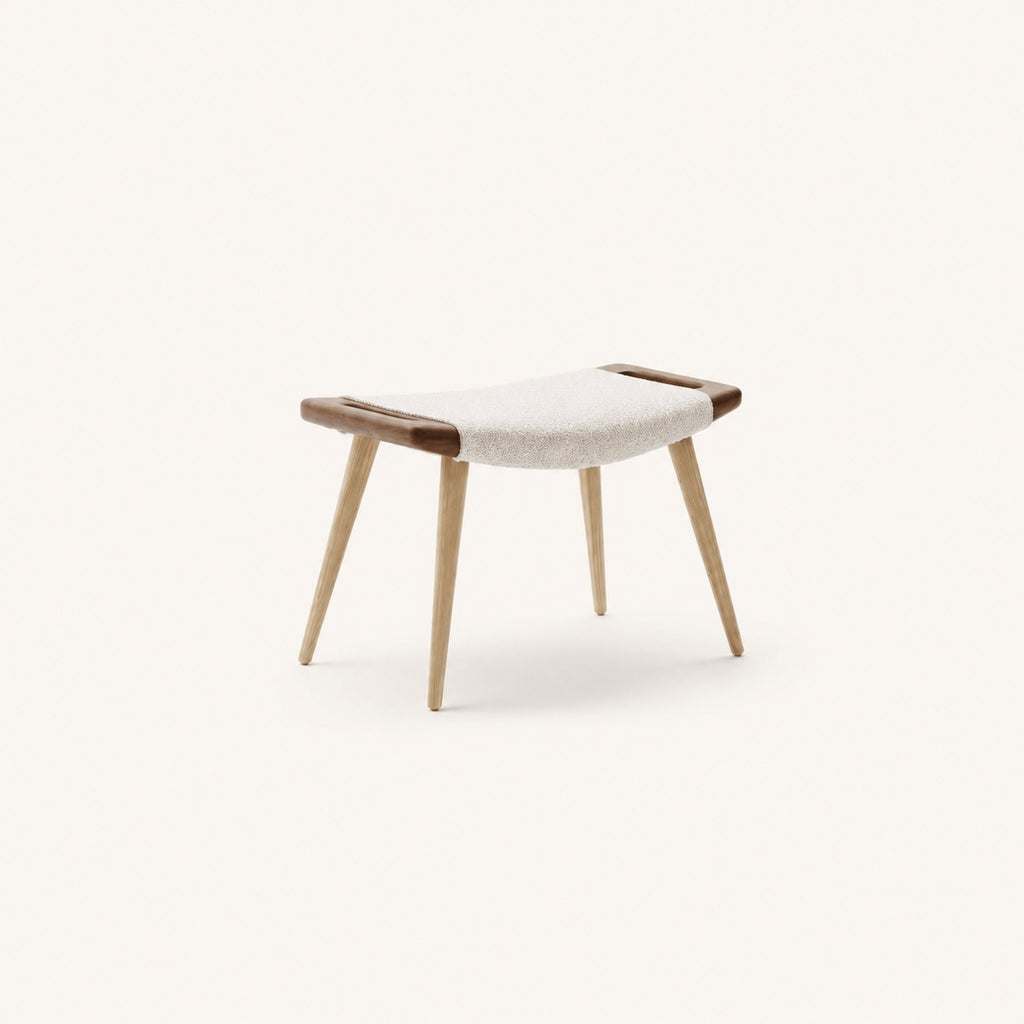 Hans J. Wegner Papa Bear Reproduction Ottoman