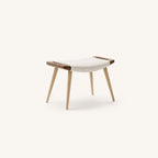 Hans J. Wegner Papa Bear Reproduction Ottoman