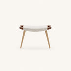Hans J. Wegner Papa Bear Reproduction Ottoman