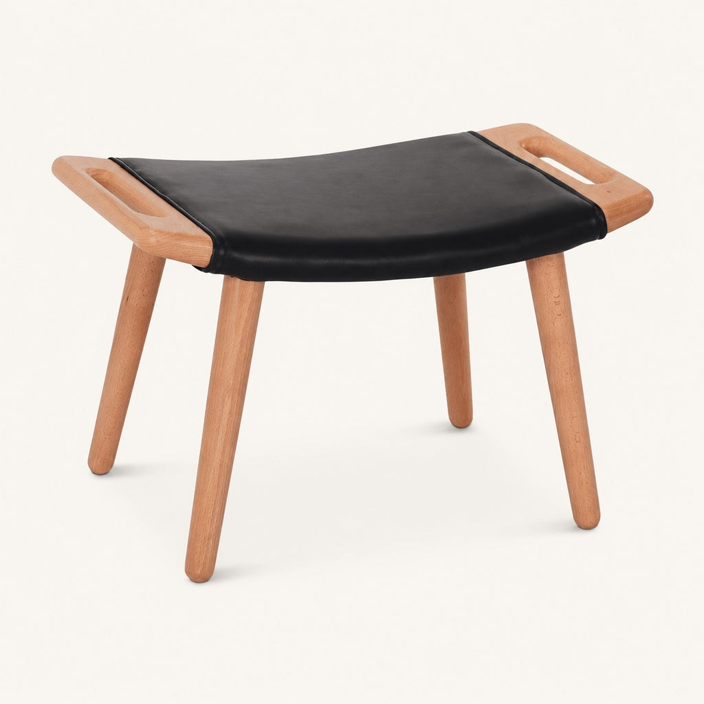 Hans J. Wegner Papa Bear Reproduction Ottoman