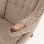 Hans J. Wegner Papa Bear Reproduction Lounge Chair