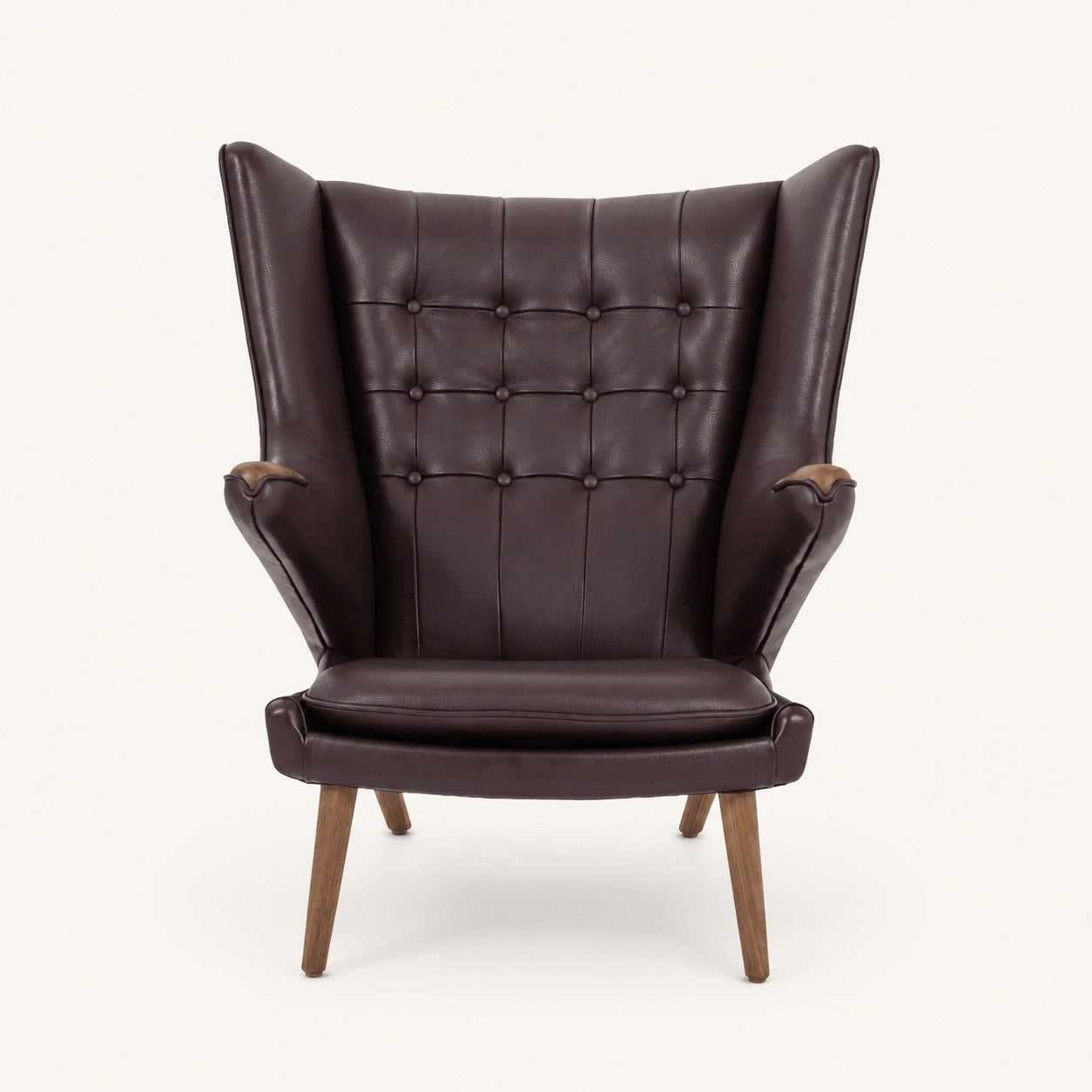 Hans J. Wegner Papa Bear Reproduction Lounge Chair