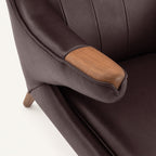 Hans J. Wegner Papa Bear Reproduction Lounge Chair