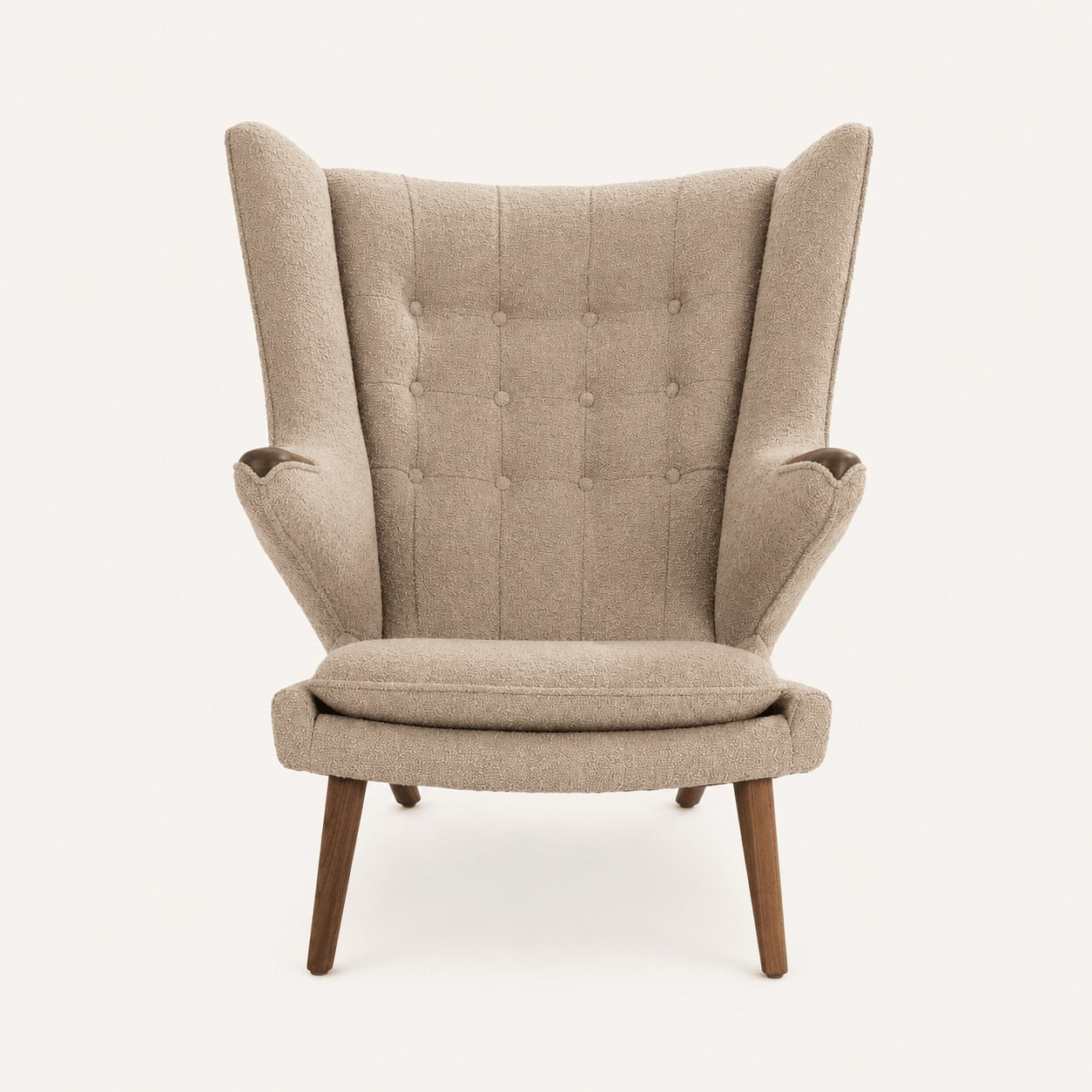 Hans J. Wegner Papa Bear Reproduction Lounge Chair