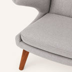 Hans J. Wegner Papa Bear Reproduction Lounge Chair