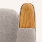 Hans J. Wegner Papa Bear Reproduction Lounge Chair