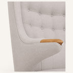 Hans J. Wegner Papa Bear Reproduction Lounge Chair