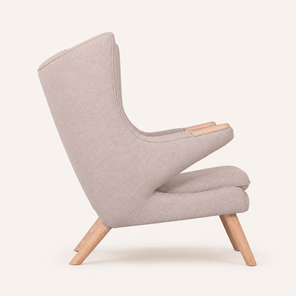 Hans J. Wegner Papa Bear Reproduction Lounge Chair