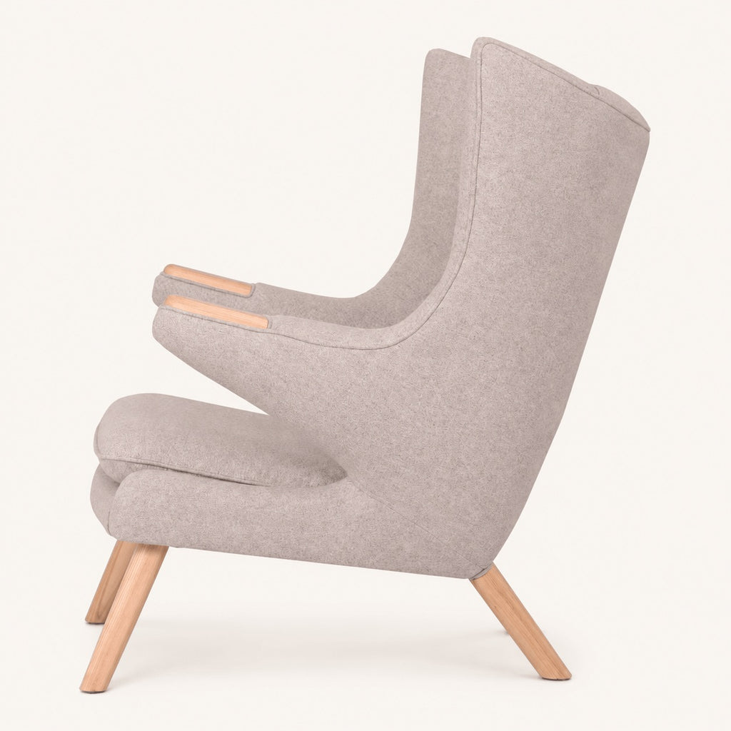 Hans J. Wegner Papa Bear Reproduction Lounge Chair