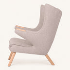 Hans J. Wegner Papa Bear Reproduction Lounge Chair