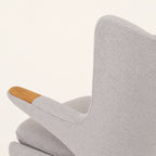 Hans J. Wegner Papa Bear Reproduction Lounge Chair