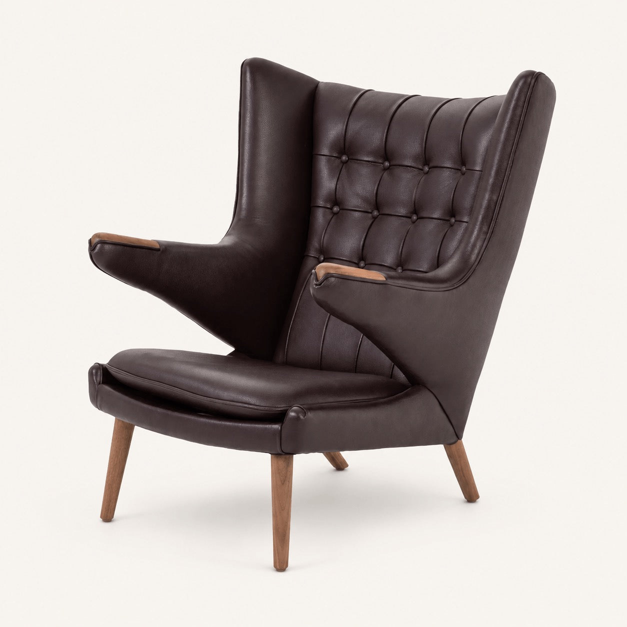 Hans J. Wegner Papa Bear Reproduction Lounge Chair
