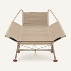 Hans Wegner PP225 Flag Halyard Reproduction Chair, Natural Cord