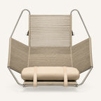 Hans Wegner PP225 Flag Halyard Reproduction Chair, Natural Cord