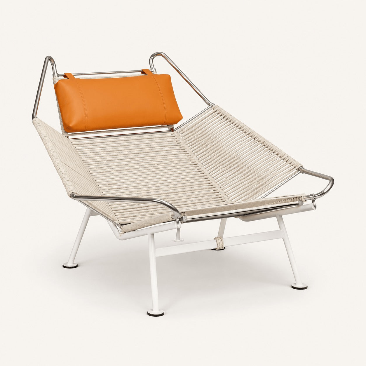Hans Wegner PP225 Flag Halyard Reproduction Chair, Natural Cord